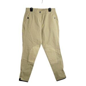 NEW TRAINER'S CHOICE Knee Patch Breeches Riding Pants 24R BEIGE TAN Equestrian